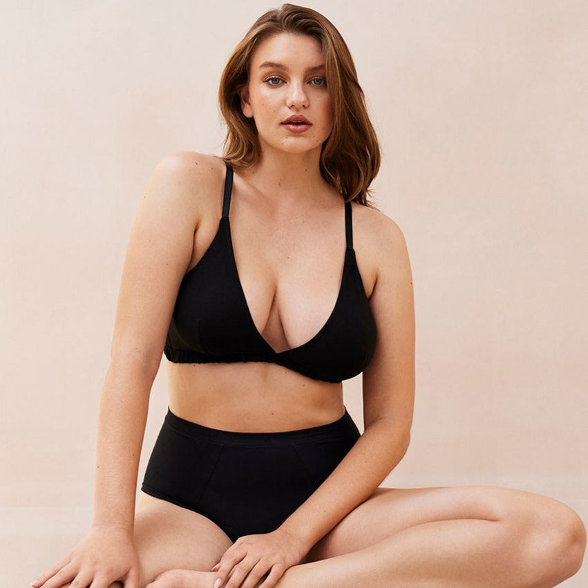 cotton t shirt bra