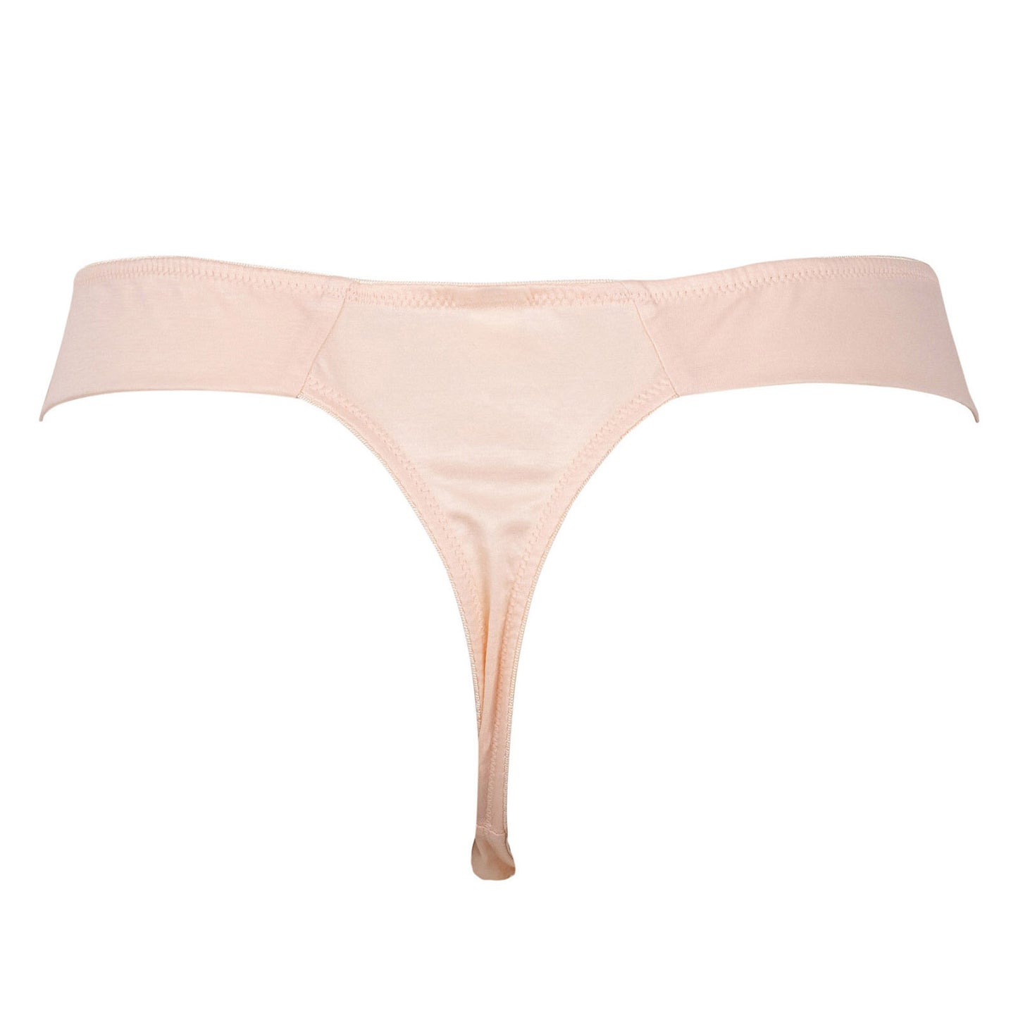 ANGLED THONG, SUPIMA COTTON JERSEY, BLUSH