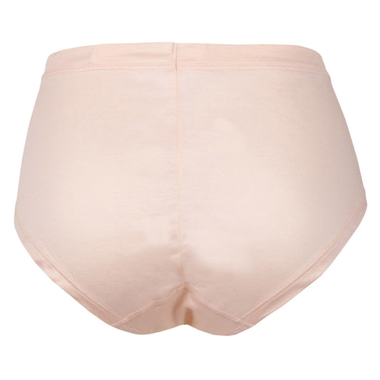 SIMPLE HIGH WAIST BRIEF, SUPIMA COTTON JERSEY, BLUSH, 21-23-142