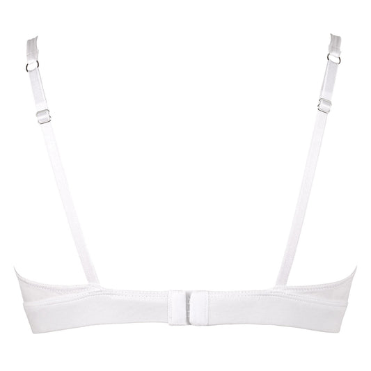 wireless bra white back